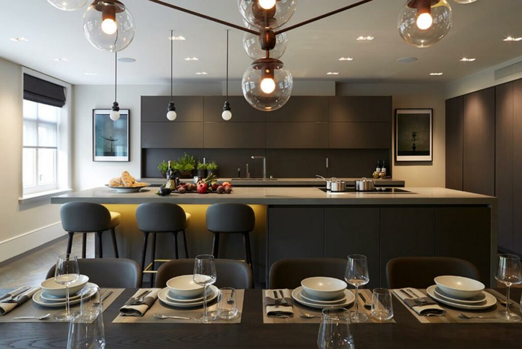 25 Unique Lighting Ideas Over Kitchen Tables - Archeworks