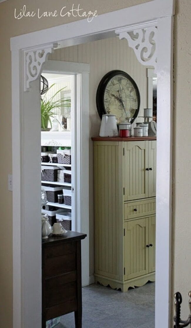 Rustic Wooden Corbels Cottage Charm