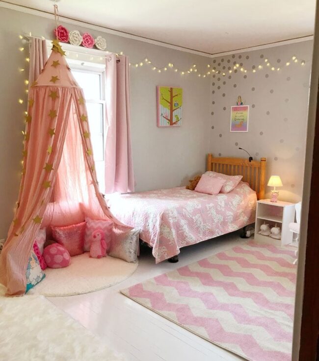 Pastel Pink Princess Wonderland Retreat