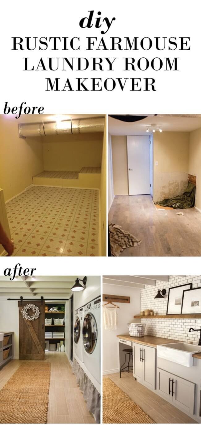 Weathered Wood Vintage Laundry Sanctuary