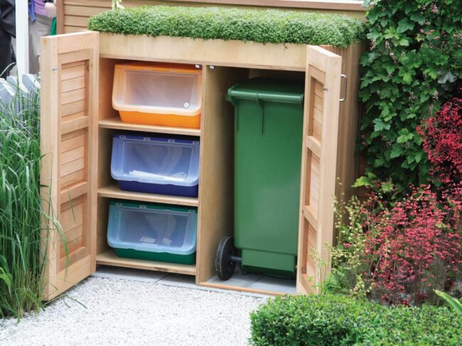 Green Hideaway Storage Havens