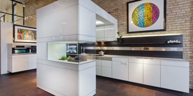 Industrial Brick Kitchen Chic