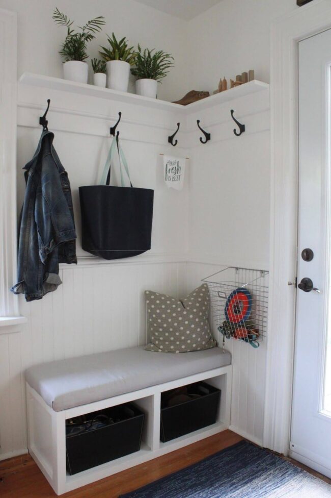 Compact Corner Storage Sanctuary
