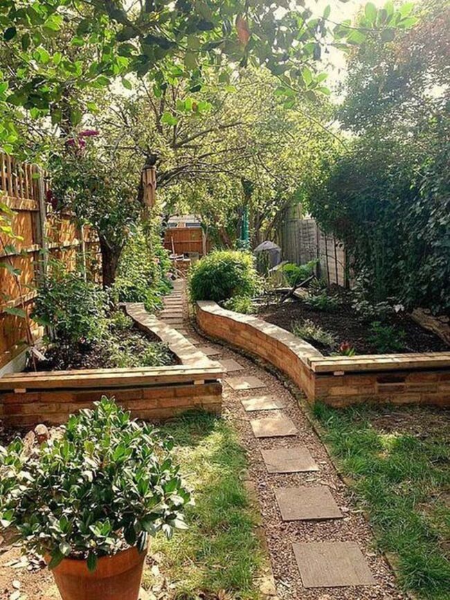 Wild Green Pathway Garden Escape