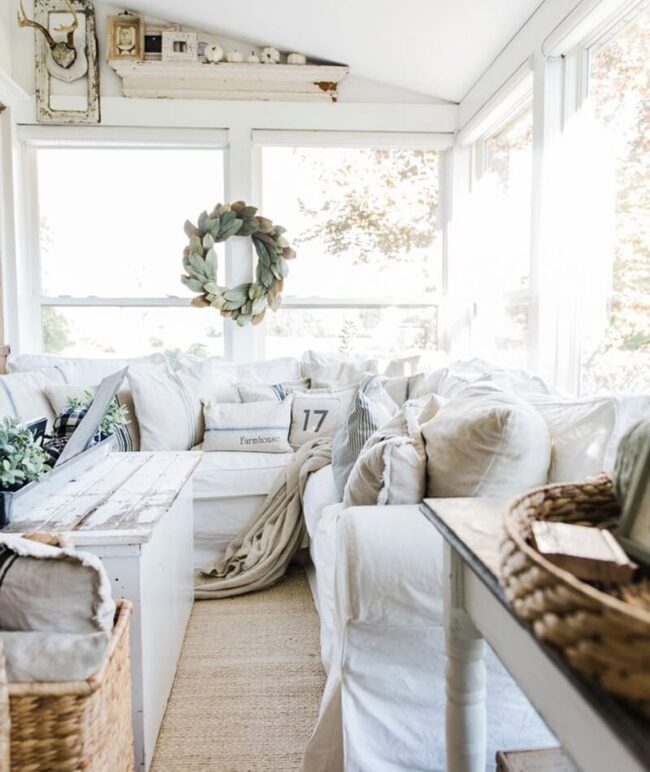 White Sunroom Sanctuary of Lightness