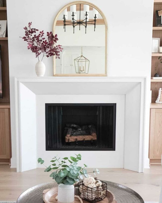 White Mirror Portal Amplifies Space