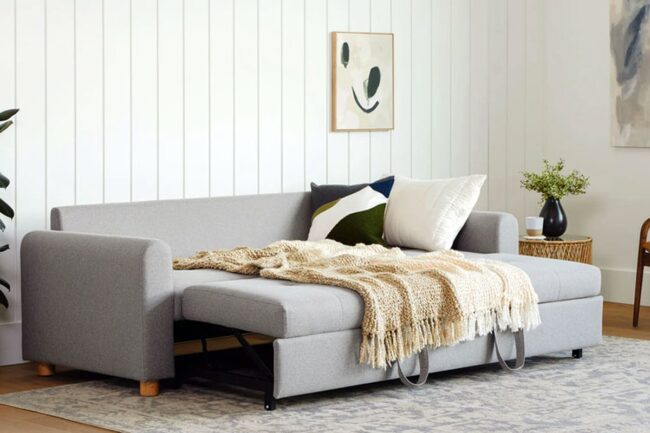 Midnight Silver Pullout Sleeper Sanctuary