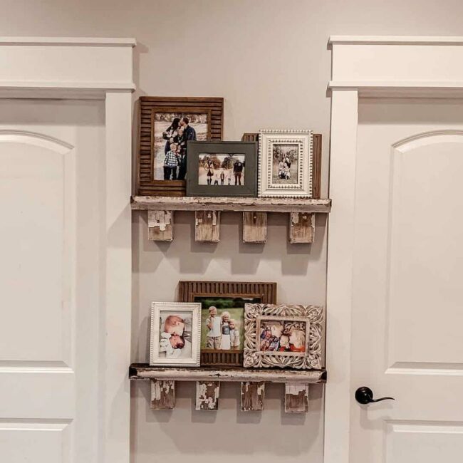 Weathered Wood Gallery Frames Flow