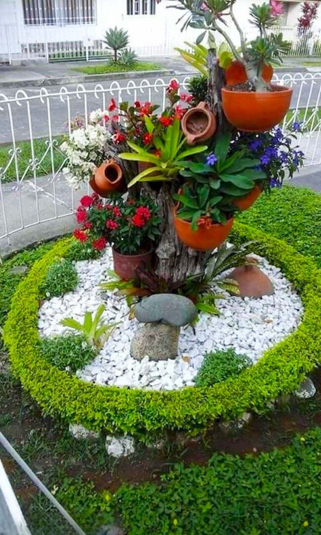 Terracotta Garden Bloom Symphony