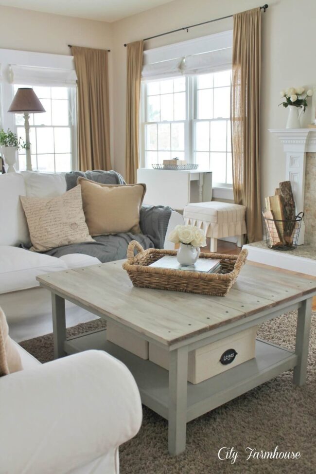 Rustic Beige French Provincial Charm