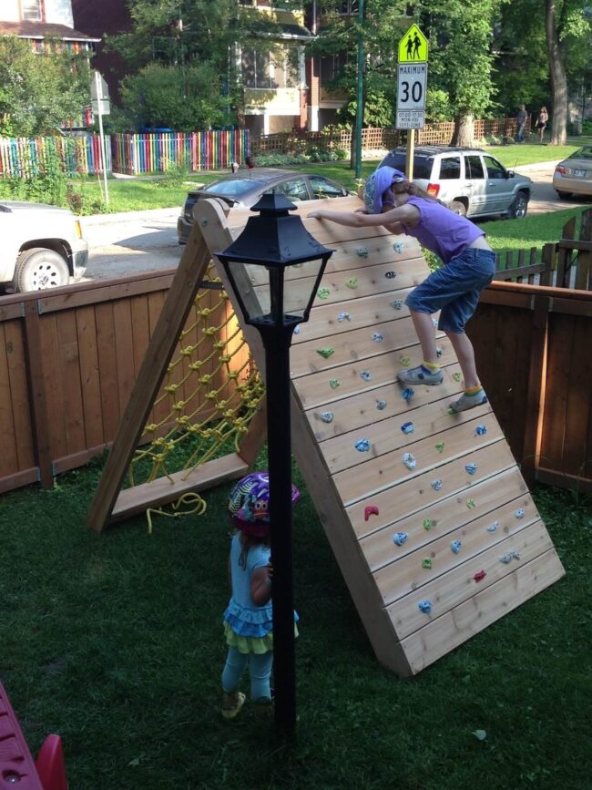 Vertical Challenge: Rock Wall Adventure