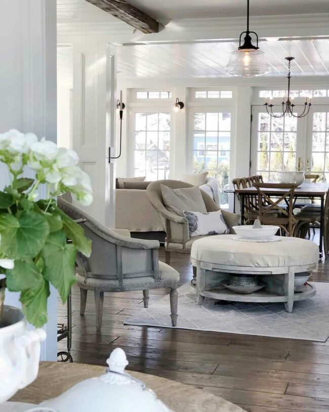 Weathered Wood Sanctuary French Farmhouse Whispers