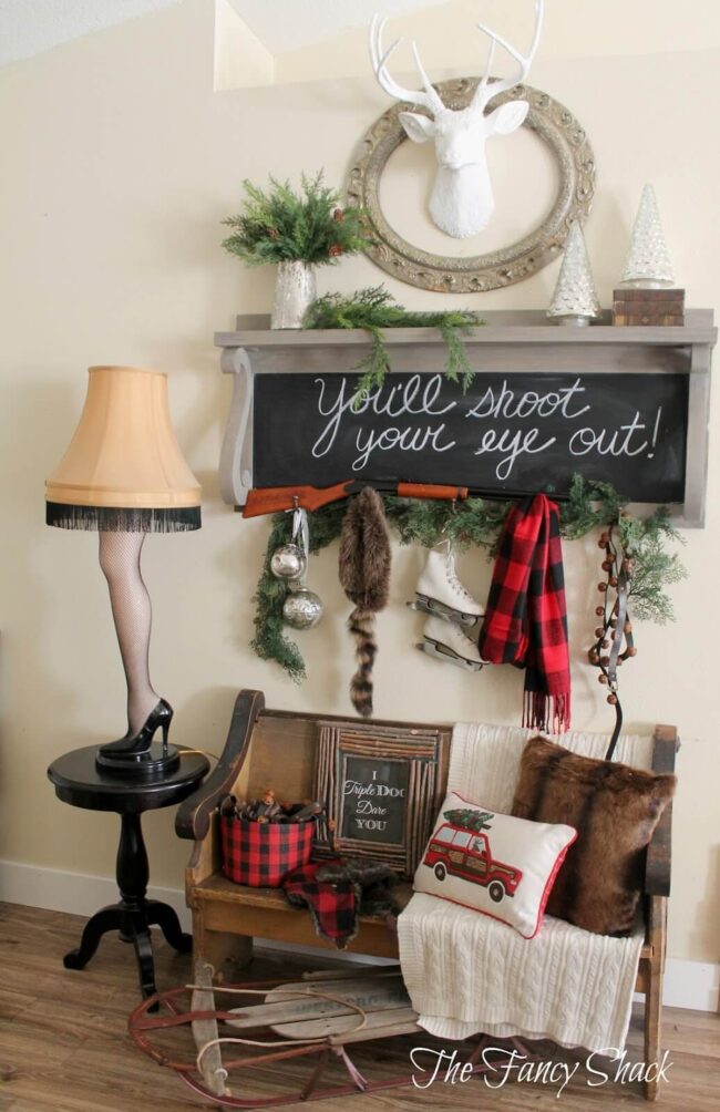 Rustic Chalkboard Farmhouse Welcome