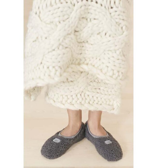Soft Caramel Wool Comfort Slippers