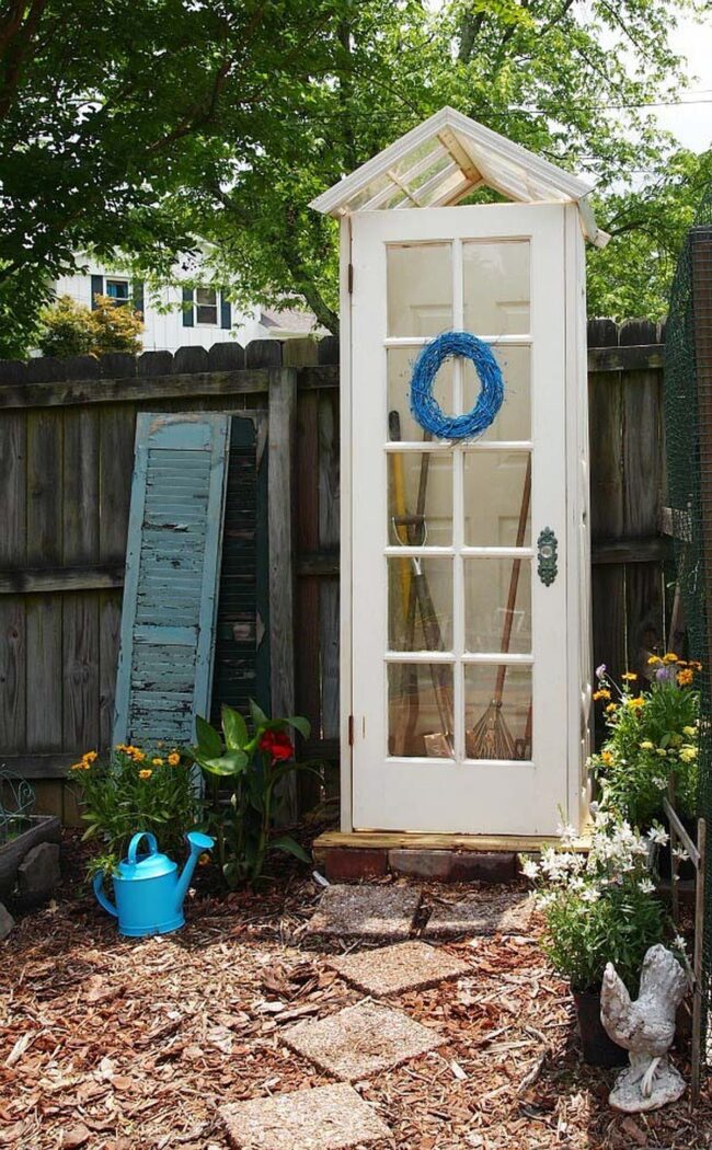 Vintage Doors Reveal Garden Workshop Magic