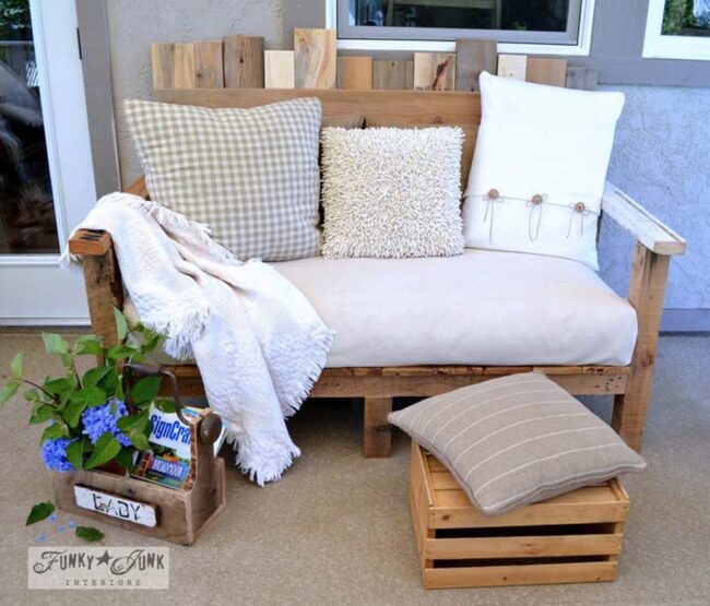 Wooden Pallet Sofa Outdoor Haven