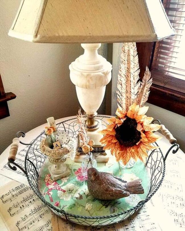 Coastal Vintage Lamp Summer Revival
