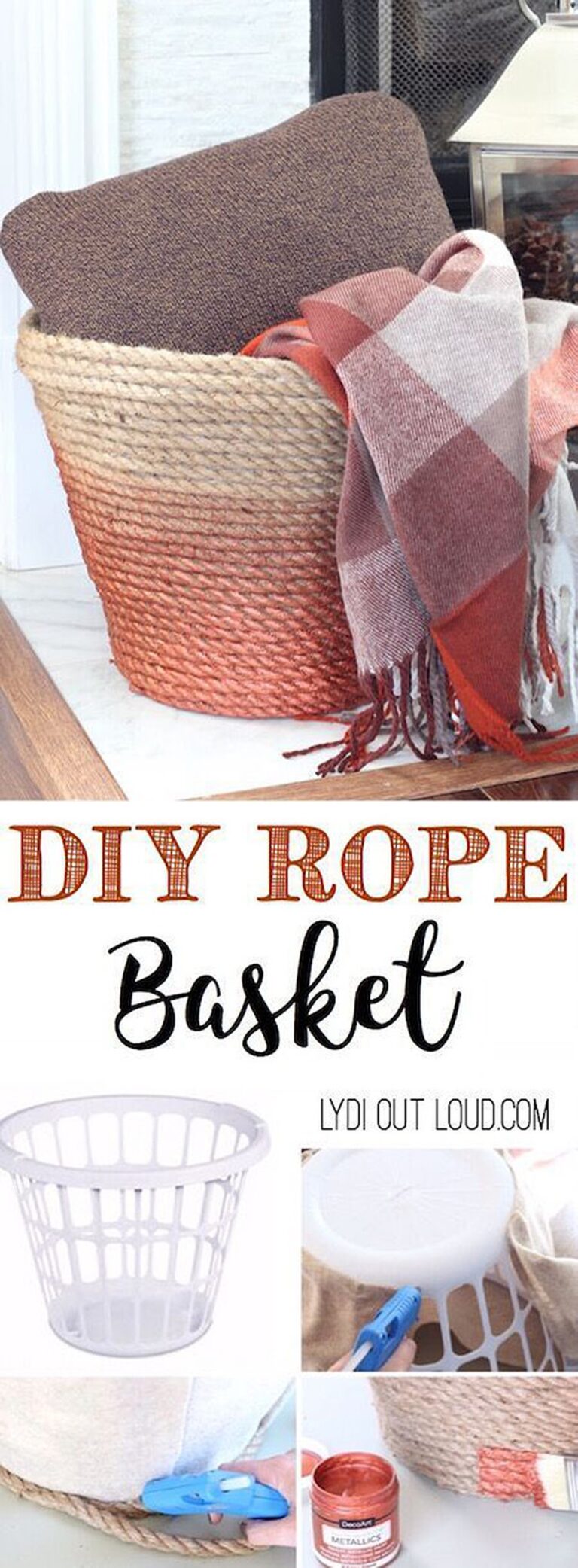 32 Delightful Rope Crafts You'll Love to Make This Weekend - Archeworks