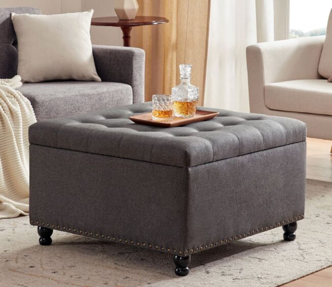 Hidden Storage Footrest Magic Seat