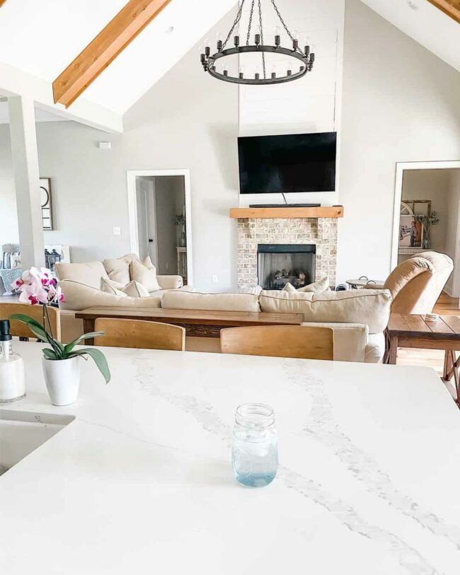 Gray Farmhouse Softness Whispers Home