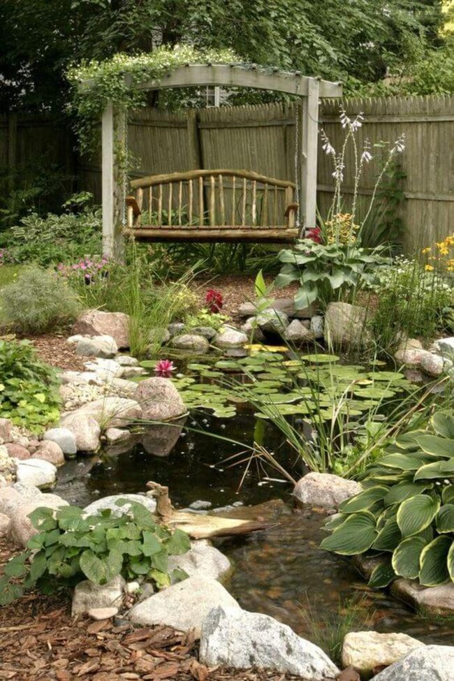 Stone Border Garden Landscape Magic