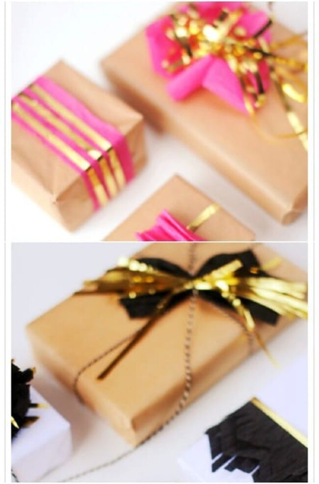 Personalized Gift Paper Canvas Delight