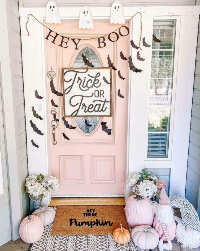 Pink Portal Halloween Welcome