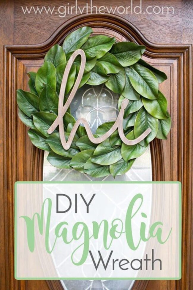 Green Magnolia Leaf Shine