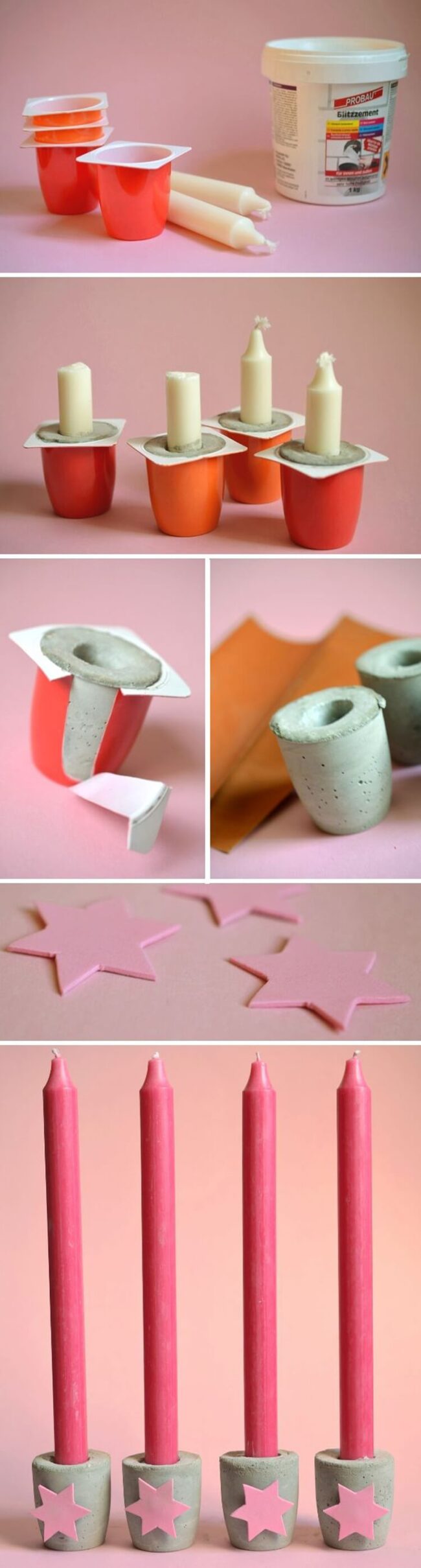 Eco-Chic Candleholders from Pudding