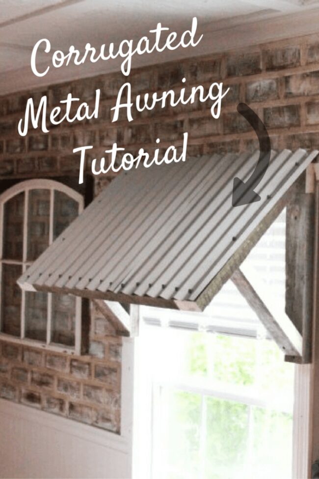 Metallic Shield Meets Wooden Farmhouse