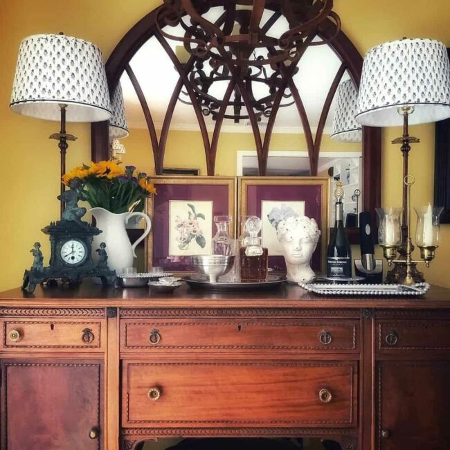 Sunshine Yellow Dining Room Radiates Joy
