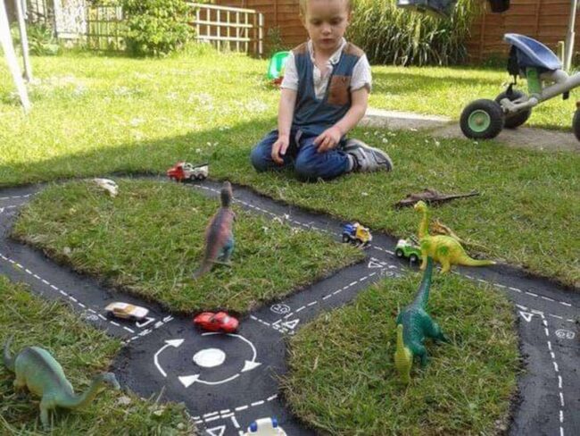 Miniature Racing Street Playground
