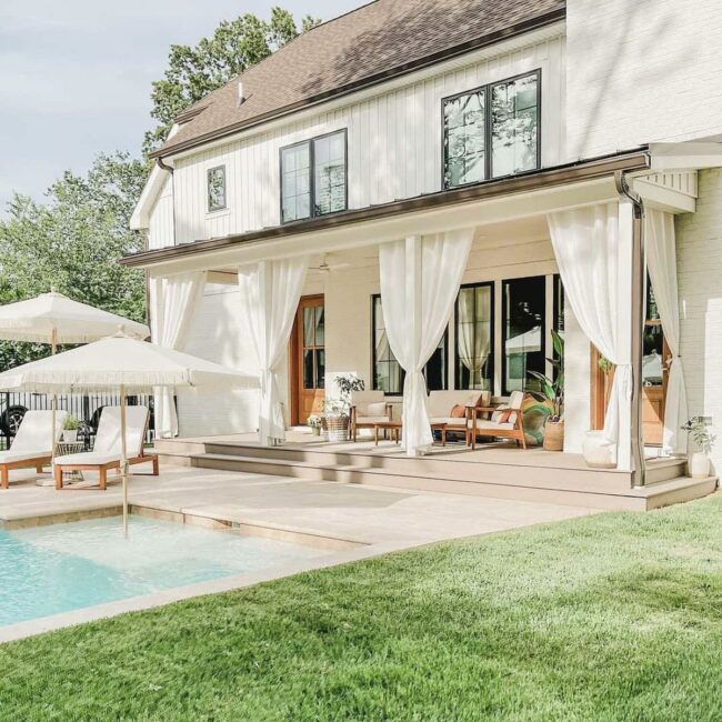 Whispering Whites: Breezy Porch Haven