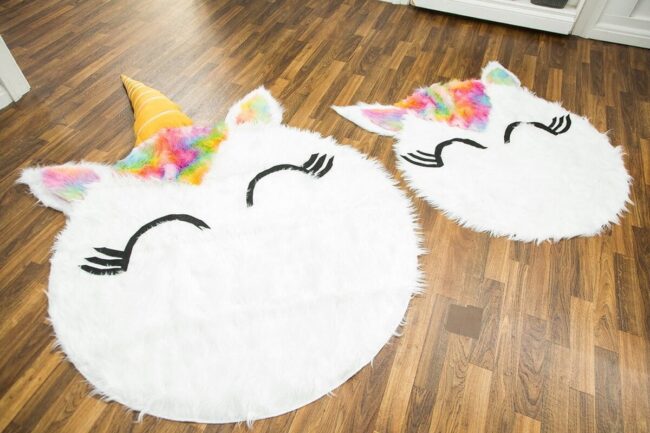 Cute Kitty Unicorn Floor Magic