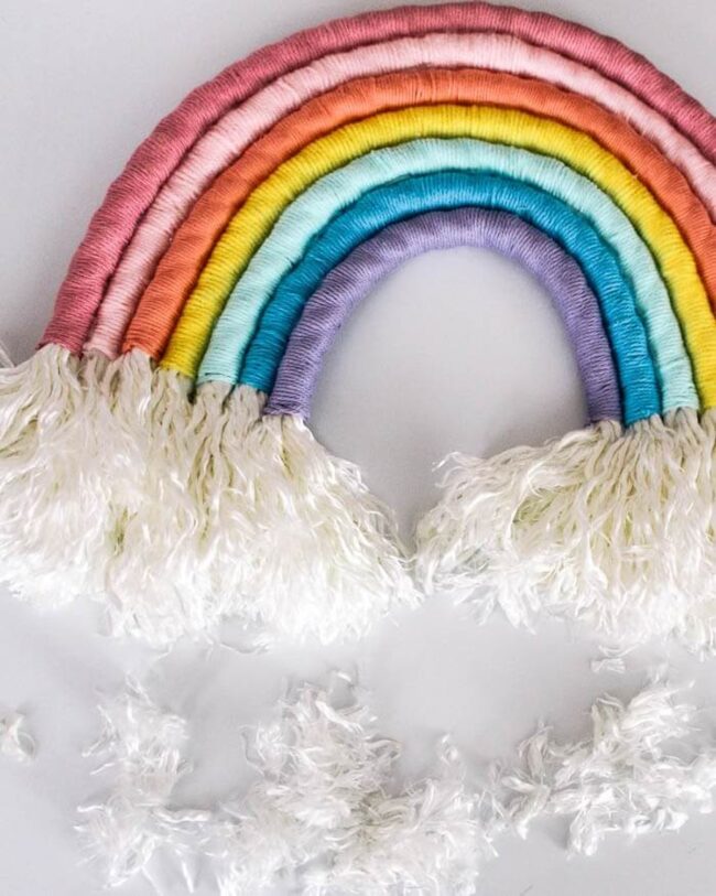 Rainbow Sensory Baby Mobiles Delight