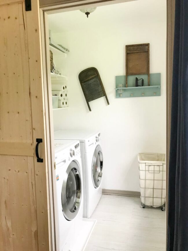 Rustic Charm Laundry Sanctuary