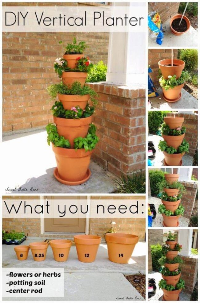 Vertical Garden Towers Bloom Bright