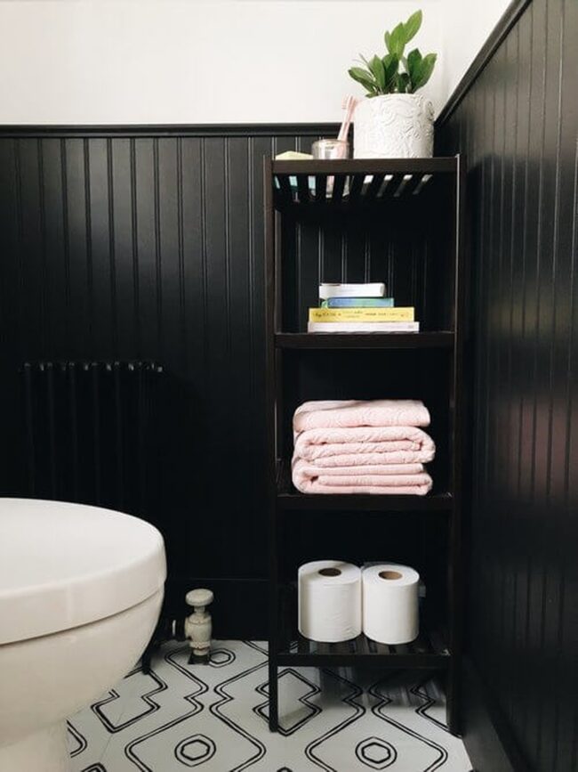 Monochrome Mountain Pattern Tiles