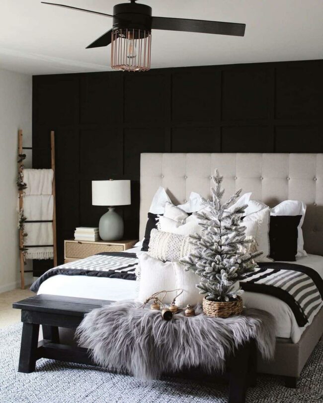 Midnight Noir Bedroom Sanctuary