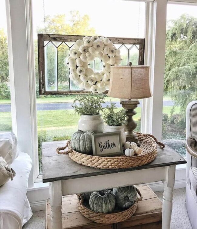 Green Gourds: Farmhouse Accent Celebration
