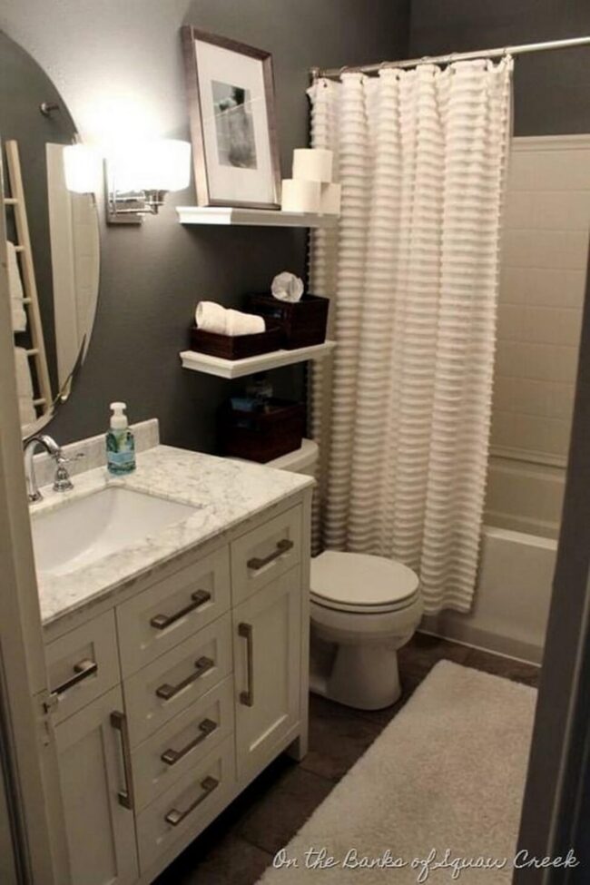 Urban Charcoal Bathroom Sanctuary