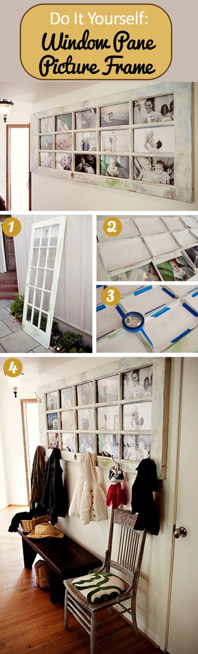 Weathered Wood Frames Nostalgia