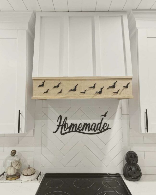 Monochrome Bat Haven Kitchen Design