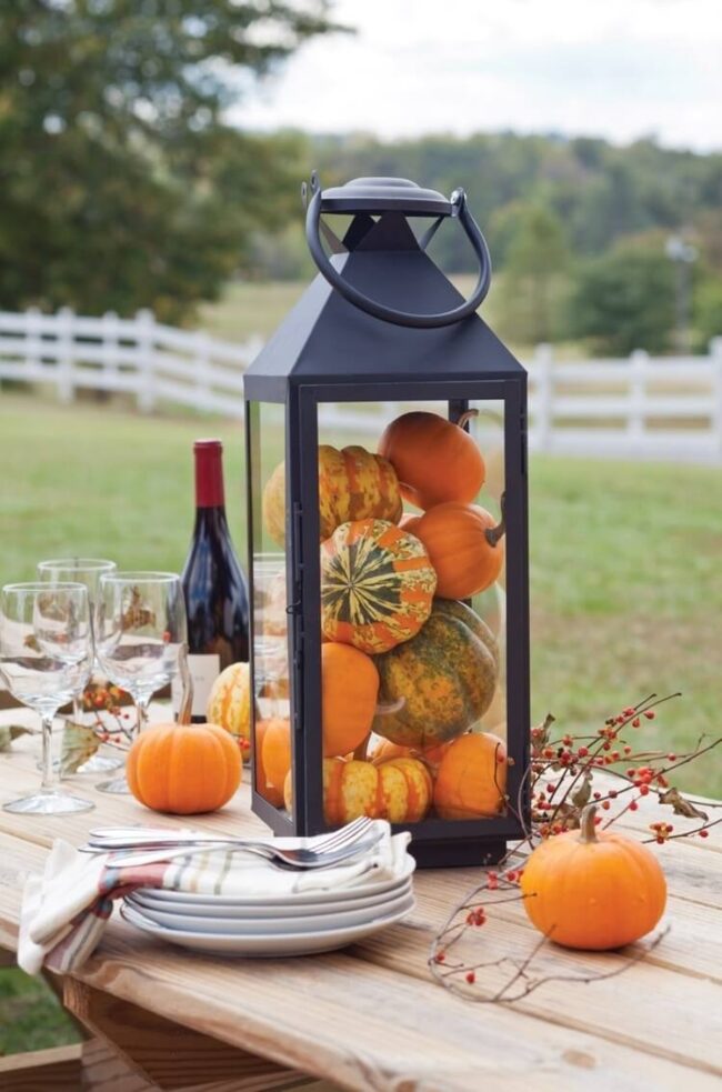 Autumn Lanterns Pumpkin Glow