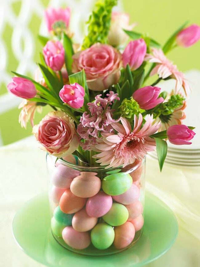 Soft Pink Blossoms Easter Charm