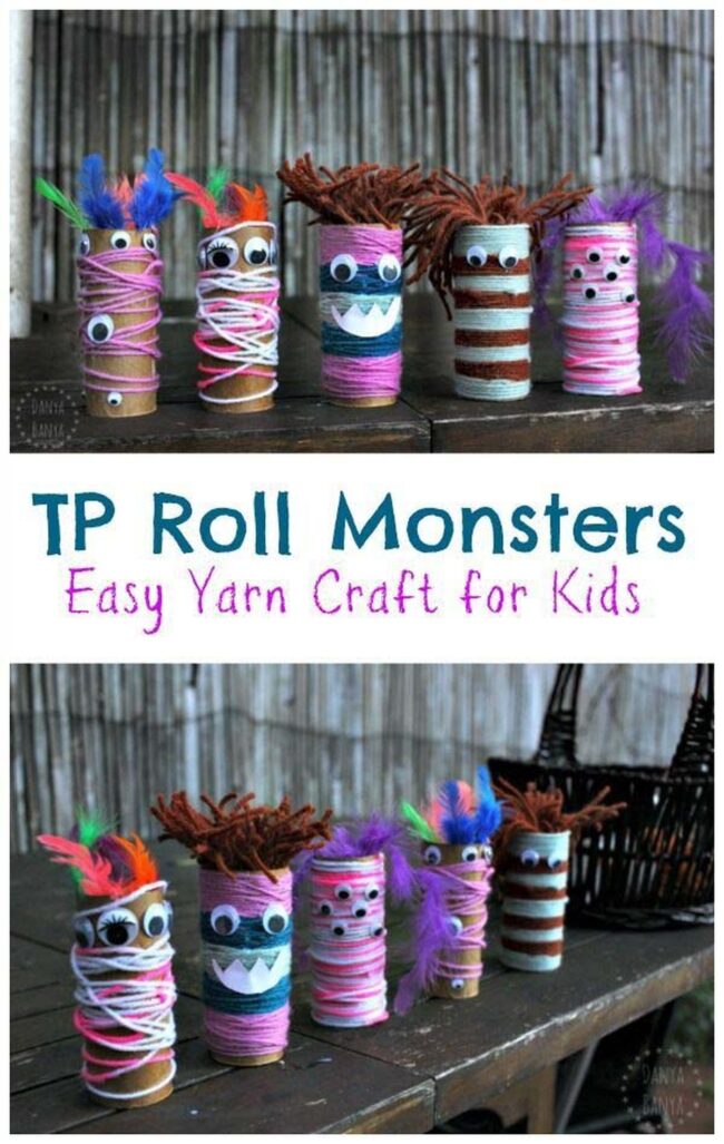 Toilet Roll Monsters: Wild Imagination Unleashed