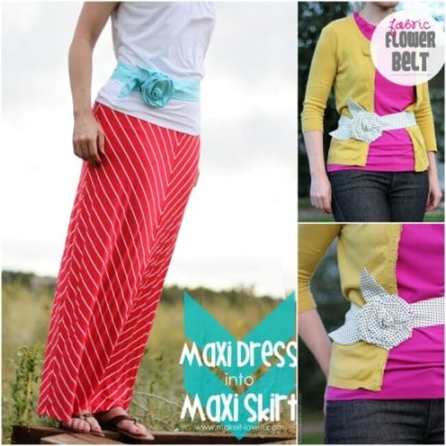 Floral Metal Accent Buckle Customization