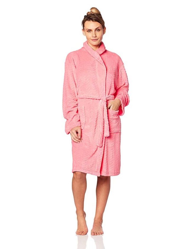 Blush Pink Plush Embrace Comfort