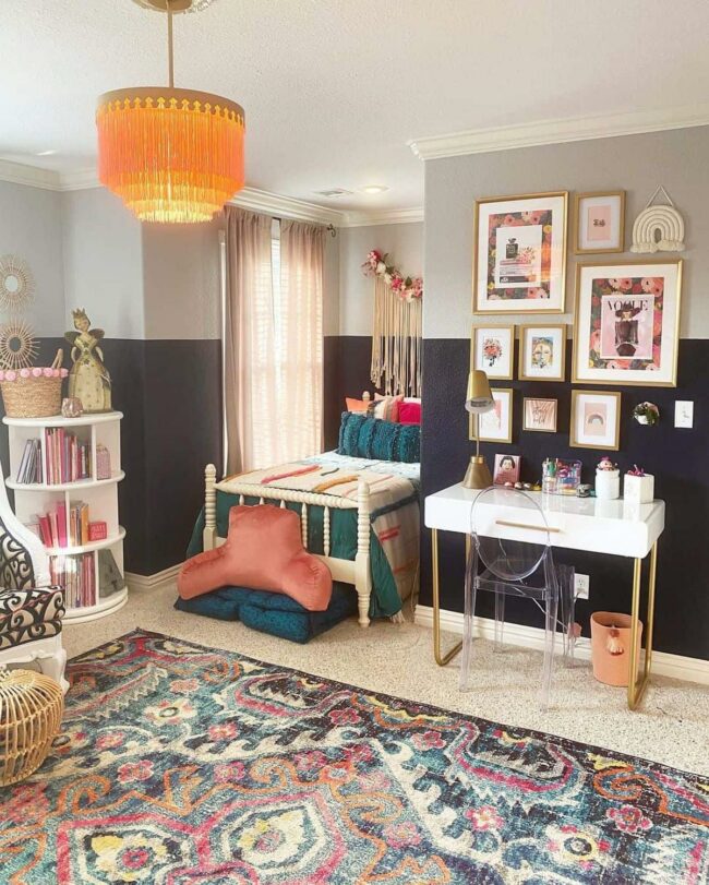 Tasseled Lights Spark Bedroom Drama