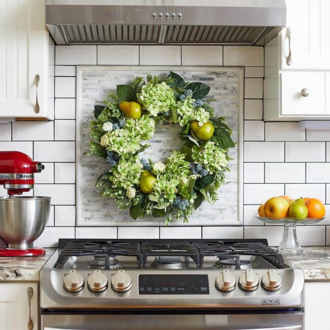 Sunny Blooms Kitchen Wreath Delight